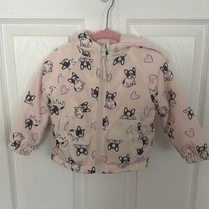 Reversible thicker rain jacket